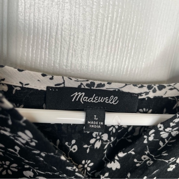 Madewell Print-Mix Meadow Shirt in Branch Floral in Winter Floral Print Mix L - Picture 11 of 13